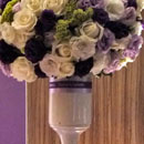 婚禮佈置. W HOTEL 紫色晚宴. Danny's Flower